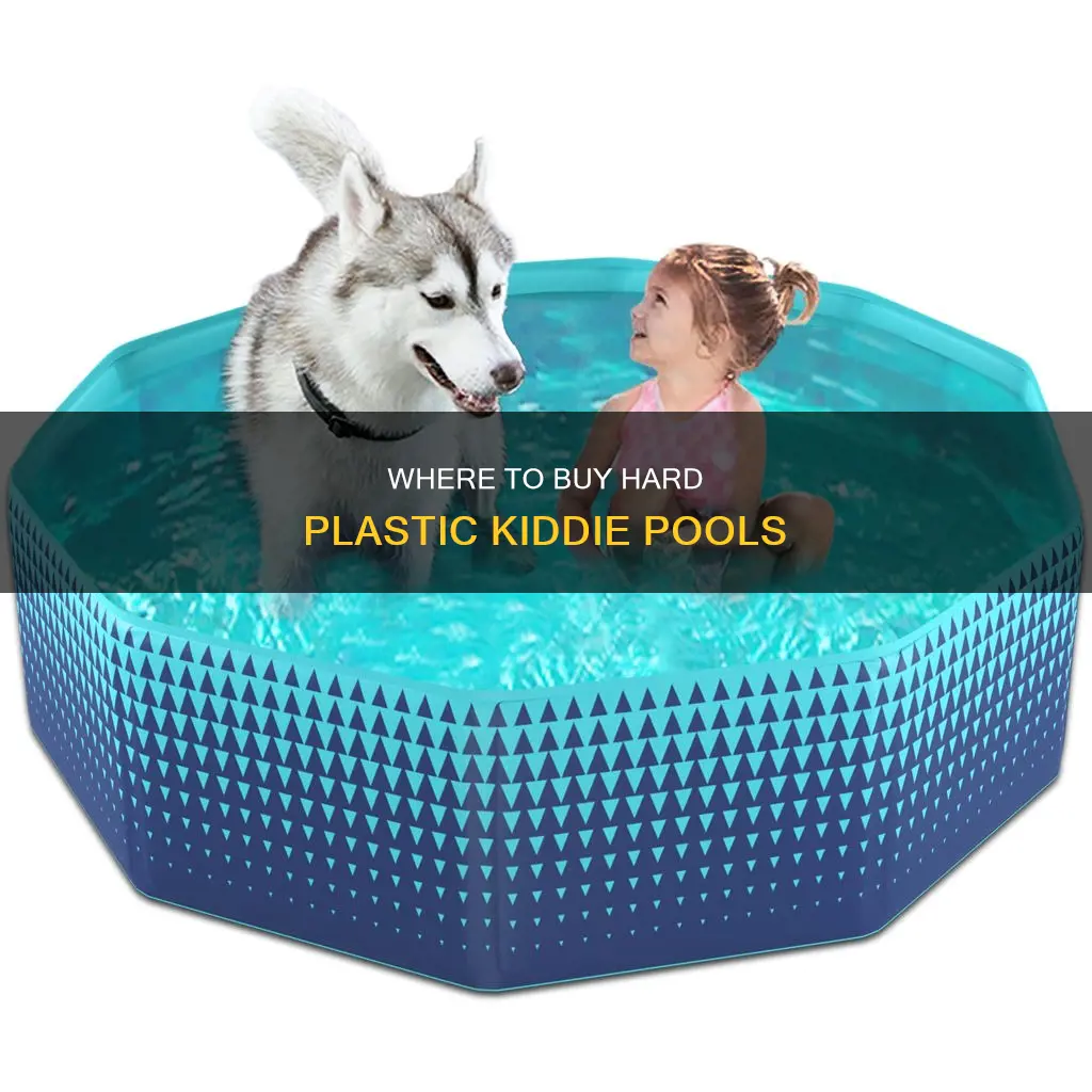 who sells hard plastic kiddie pools