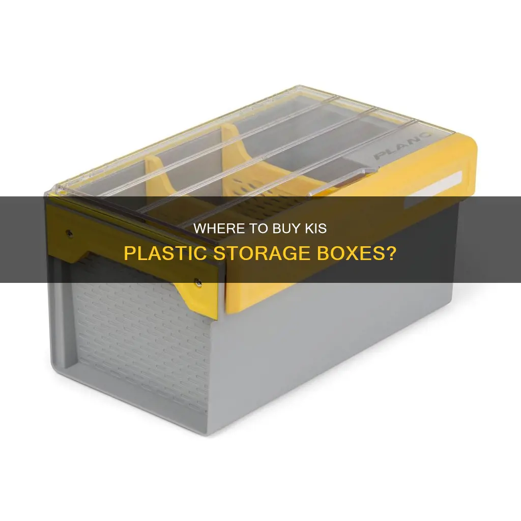 who sells kis plastic storage boxes