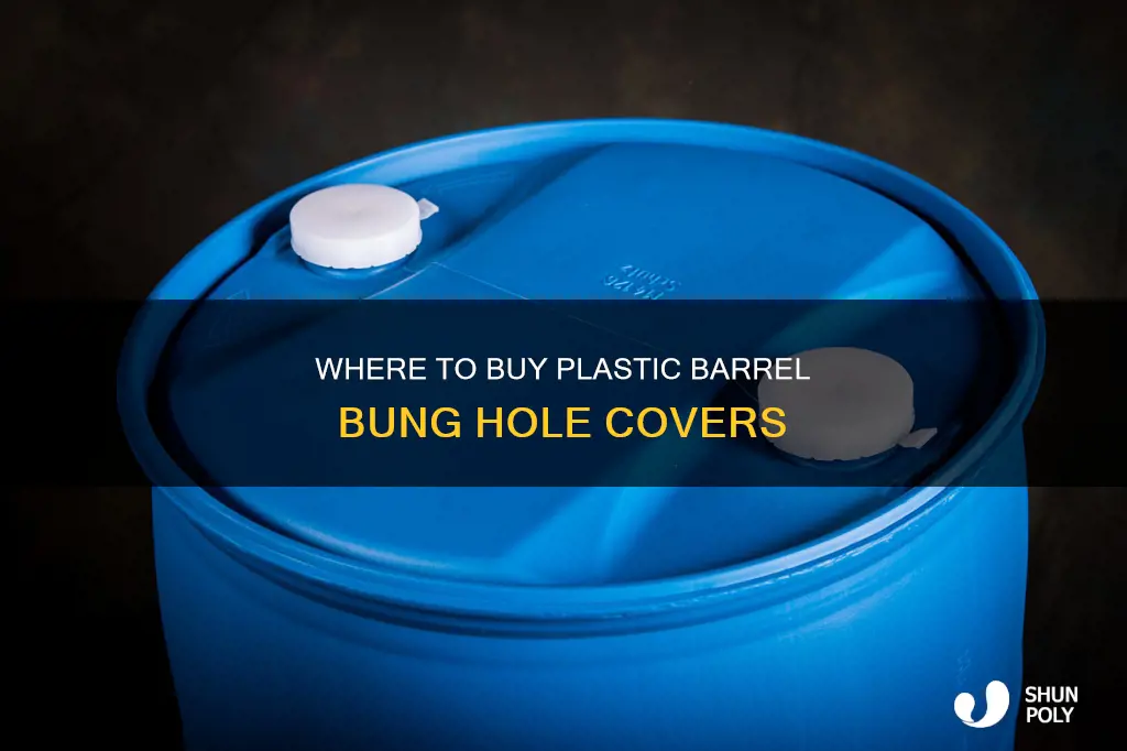 who sells plastic barrel bung hole covers