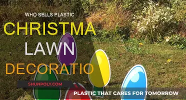 Where to Buy Plastic Christmas Lawn Decorations