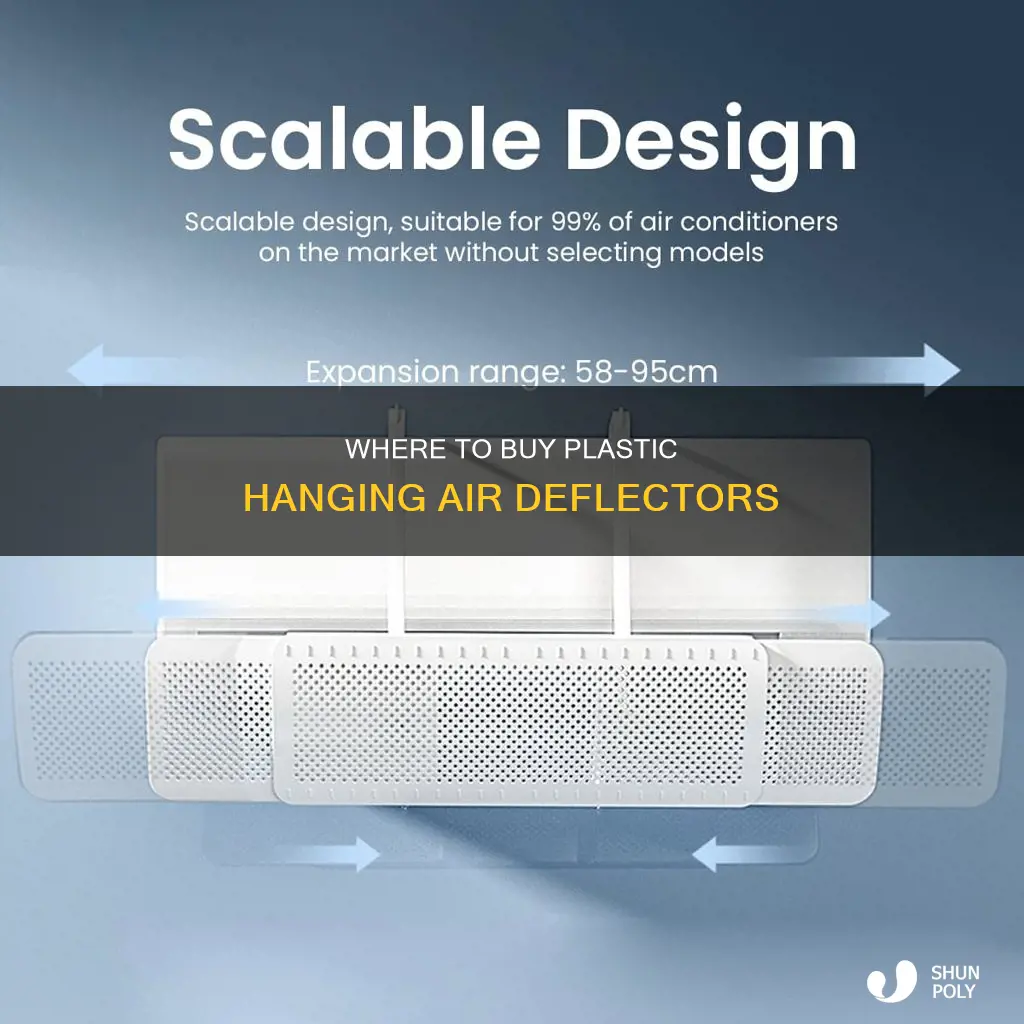 who sells plastic hanging air deflectors