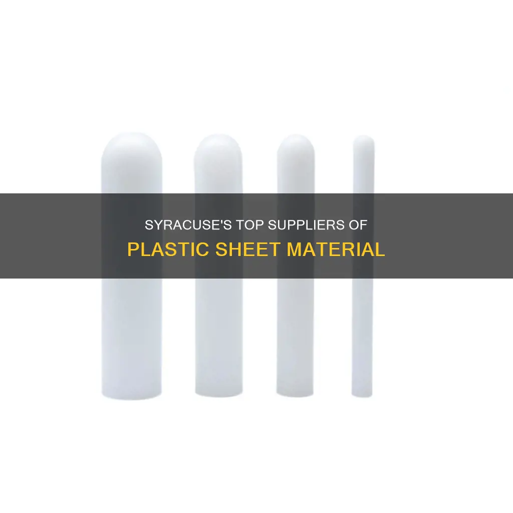 who sells plastic sheet material in syracuse
