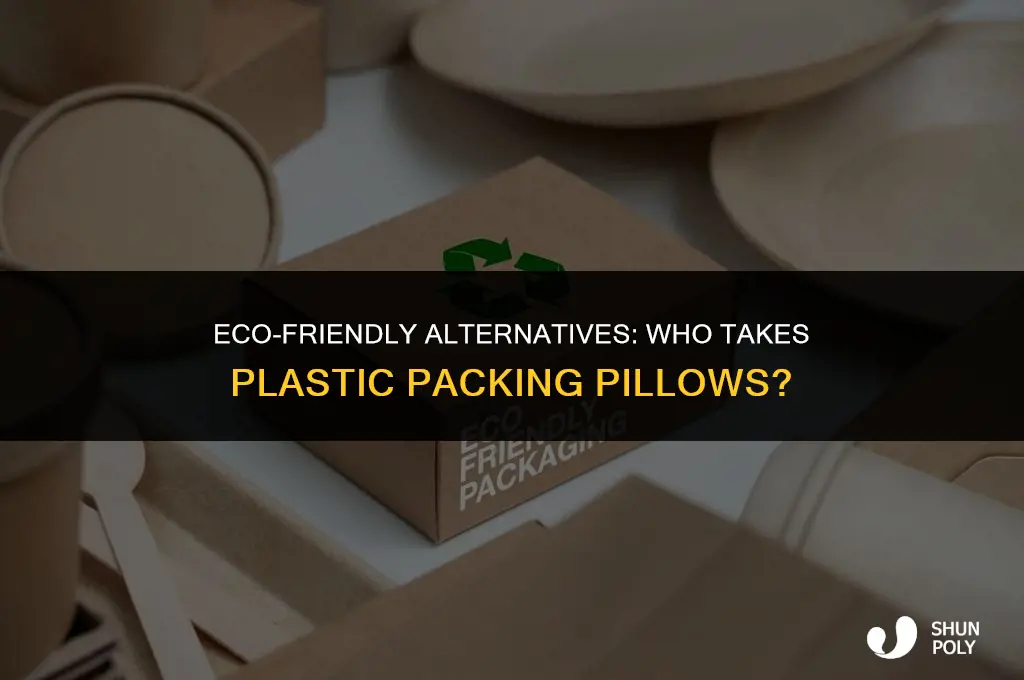 who takes plastic packing pillows