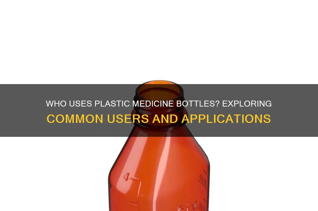 who uses plastic medicine bottles