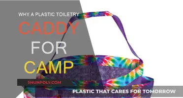 Plastic Toiletry Caddy: A Camping Essential