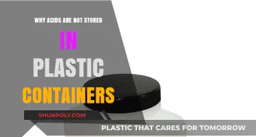 Plastic Containers: Unsafe Acid Storage