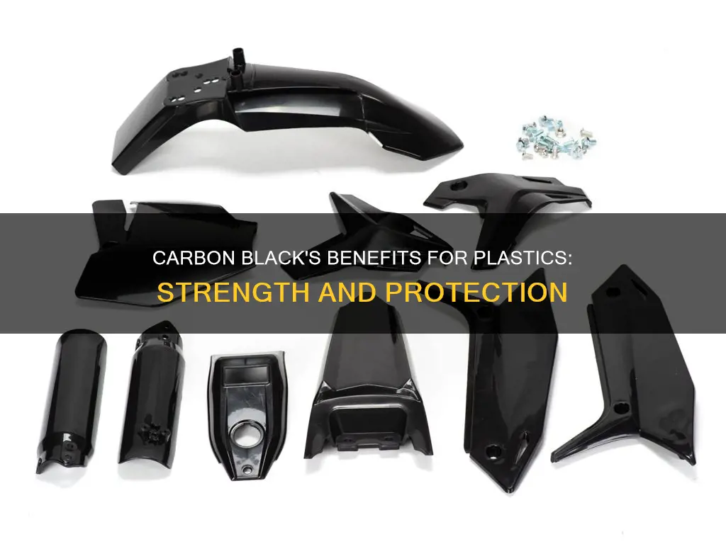 why add carbon black to plastics