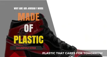 Why Air Jordan 1 Mids Use Plastic: Uncovering the Design Choice