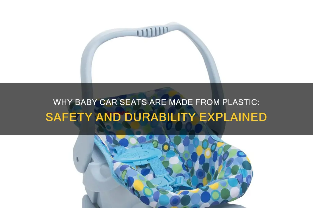 why are baby carseats made from plastic