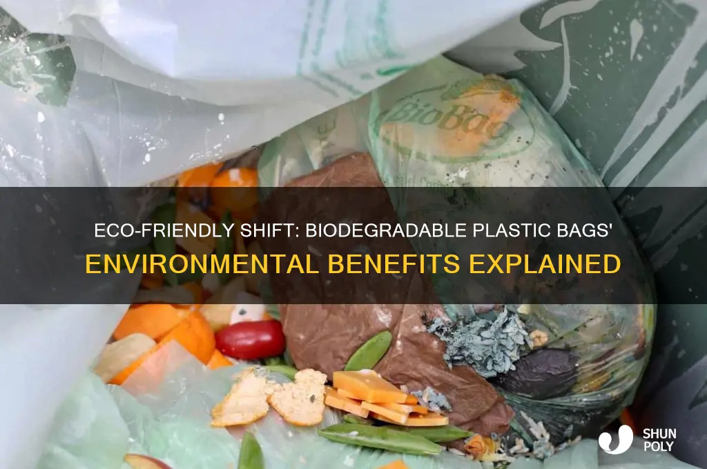 why are biodegradable plastic bags better for the environment