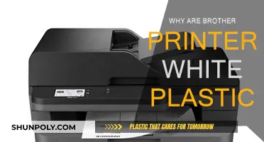 The White Plastic Brother Printers: Why This Design?