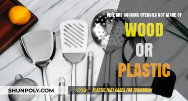 Why Metal Reigns Supreme in Cooking Utensils: Wood and Plastic Explained