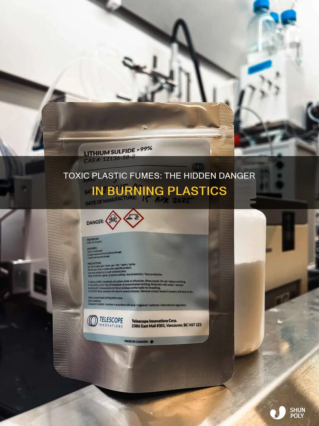 why are fumes from burning plastics dangerous