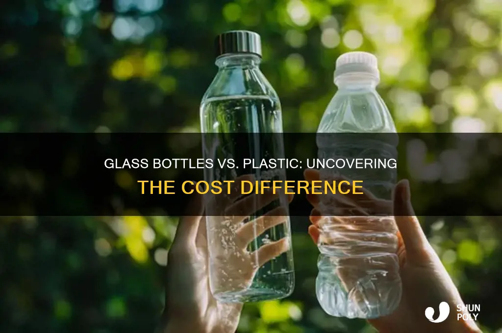 why are glass bottles more expensive than plastic