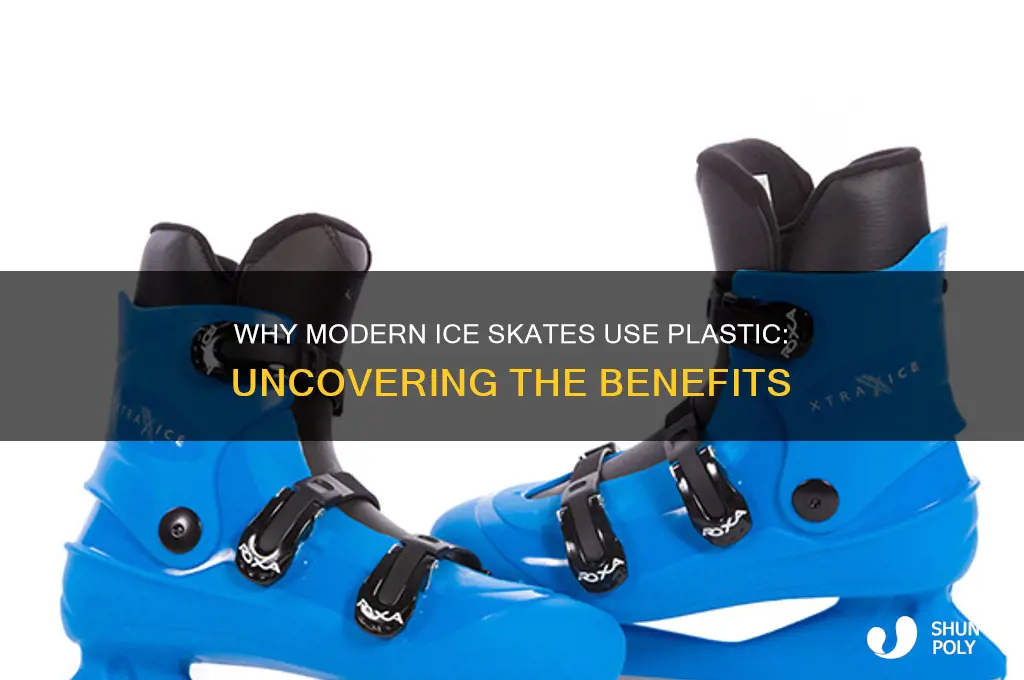 why are ice skates made of plastic