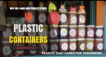 Plastic Containers: Jams and Pickles' Best Friend