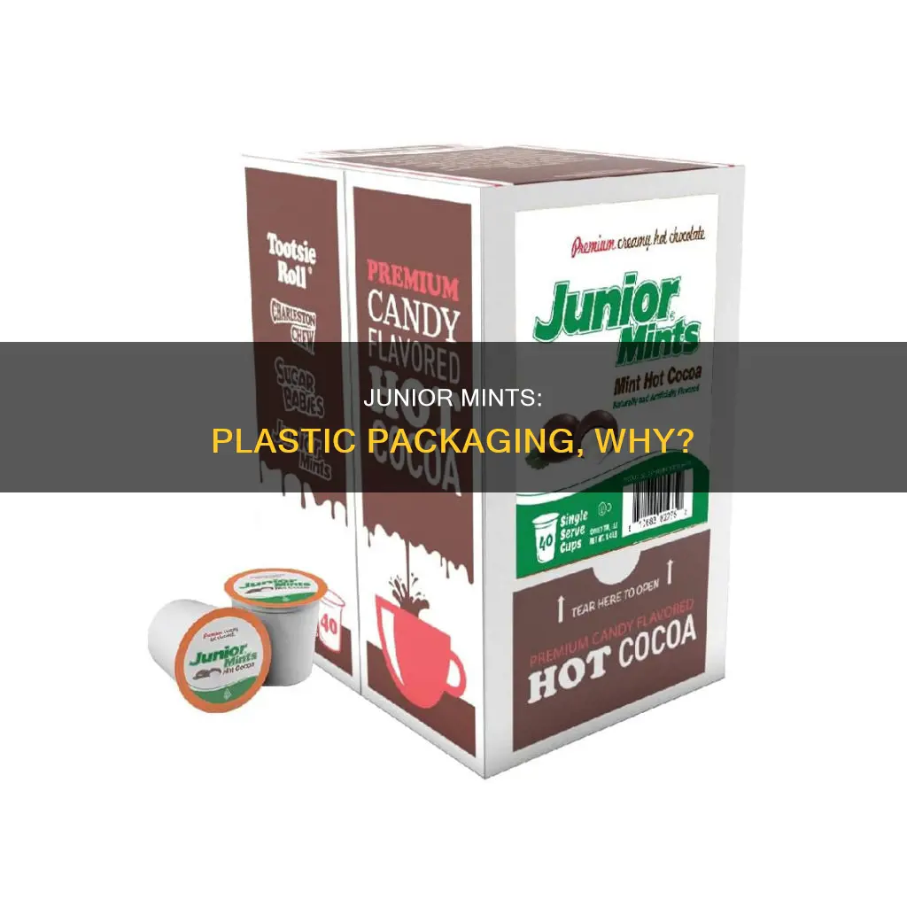 why are junior mints in plastic