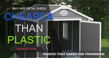 Metal Sheds: Cheaper Than Plastic, But Why?