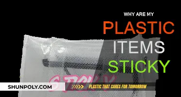 How to Deal with Sticky Plastic Items
