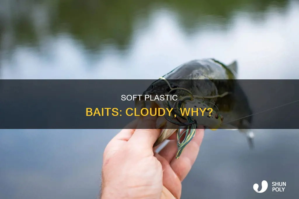 why are my soft plastic baits cloudy