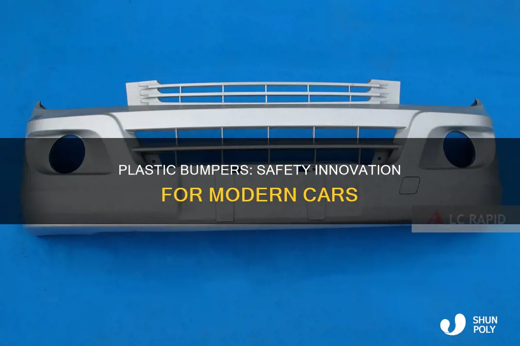 why are new car bumpers plastic