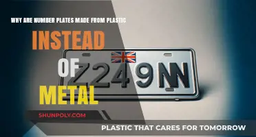 Plastic vs. Metal: The Surprising Reasons Behind Number Plate Materials