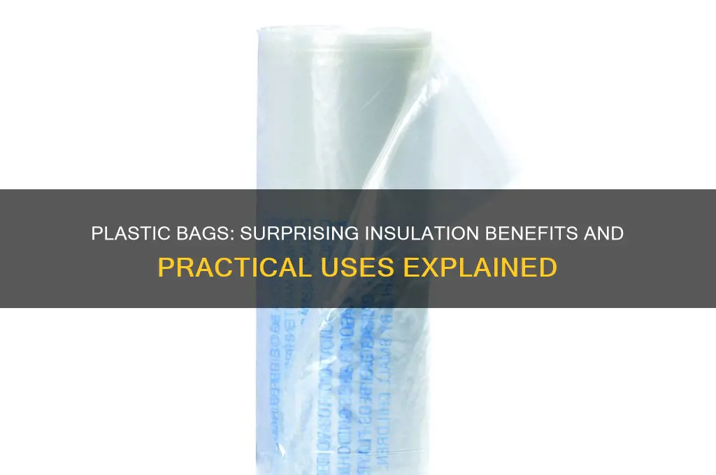 why are plastic bags good insulators