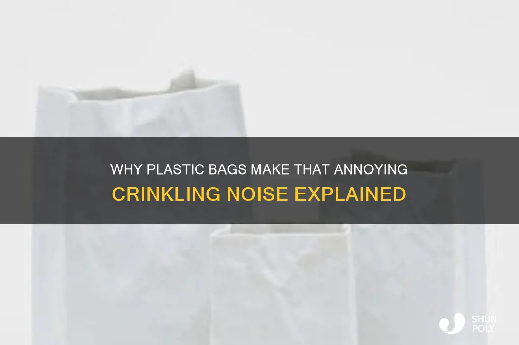 why are plastic bags so loud