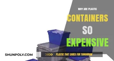 Plastic Containers: Why the High Cost?