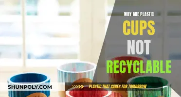 Plastic Cups: Unrecyclable and Harmful to the Environment