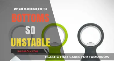Why Do Plastic Soda Bottle Bottoms Wobble and Tip Over?