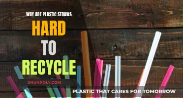 Plastic Straws: Hard to Recycle, Easy to Pollute