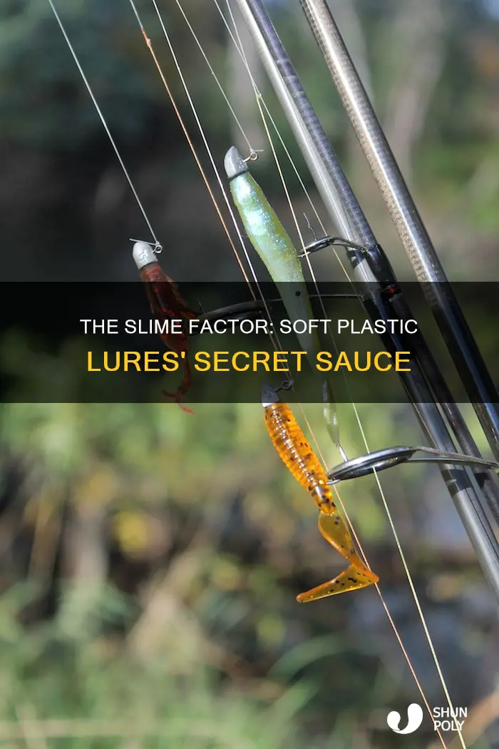 why are soft plastic lures slimy