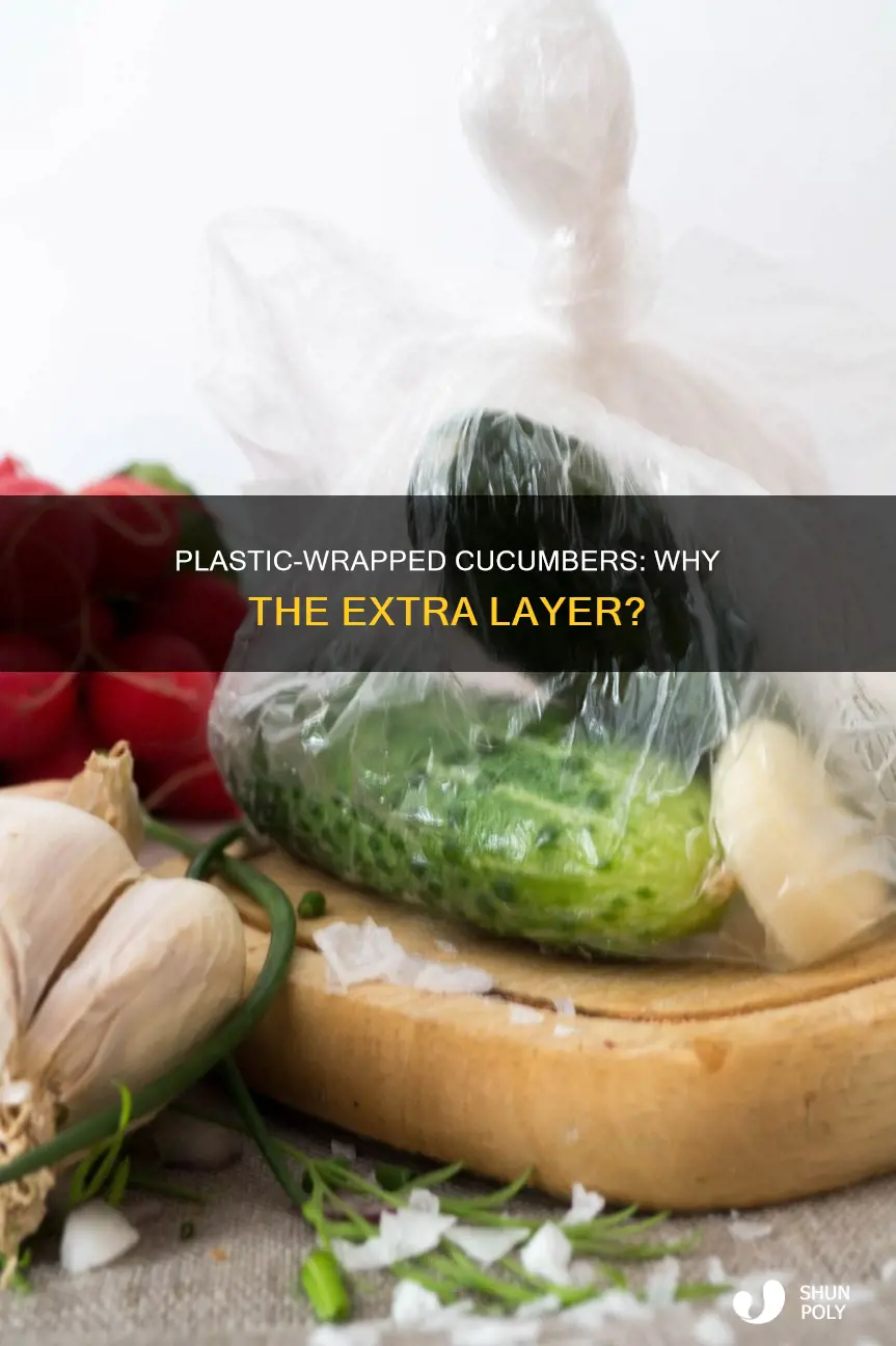 why are some cucumbers in plastic