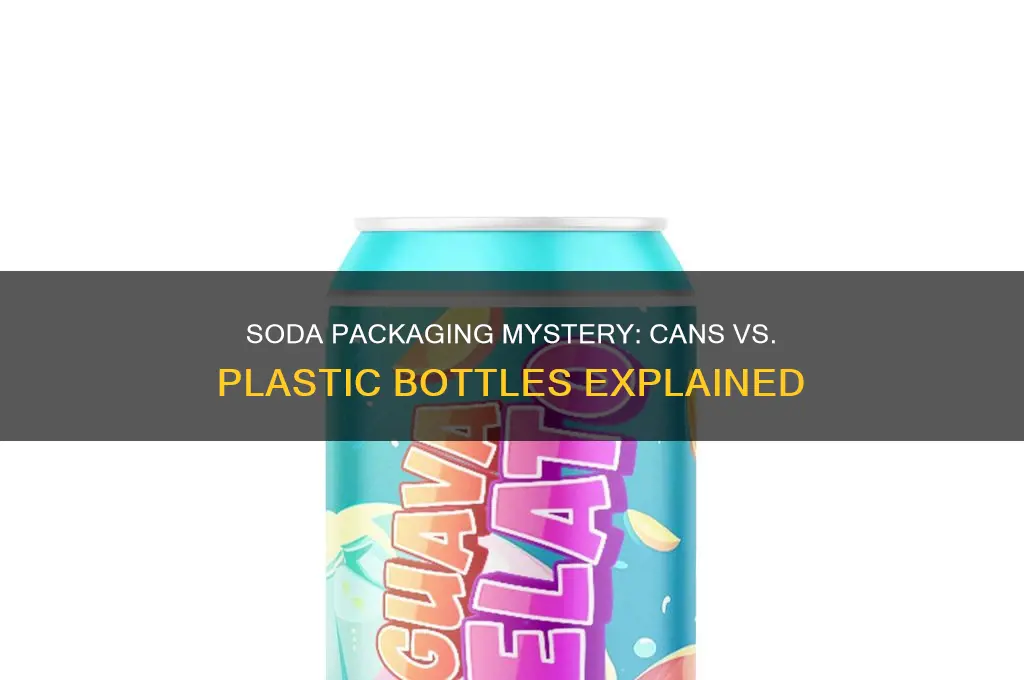 why are some soda canned and others in plastic bottles