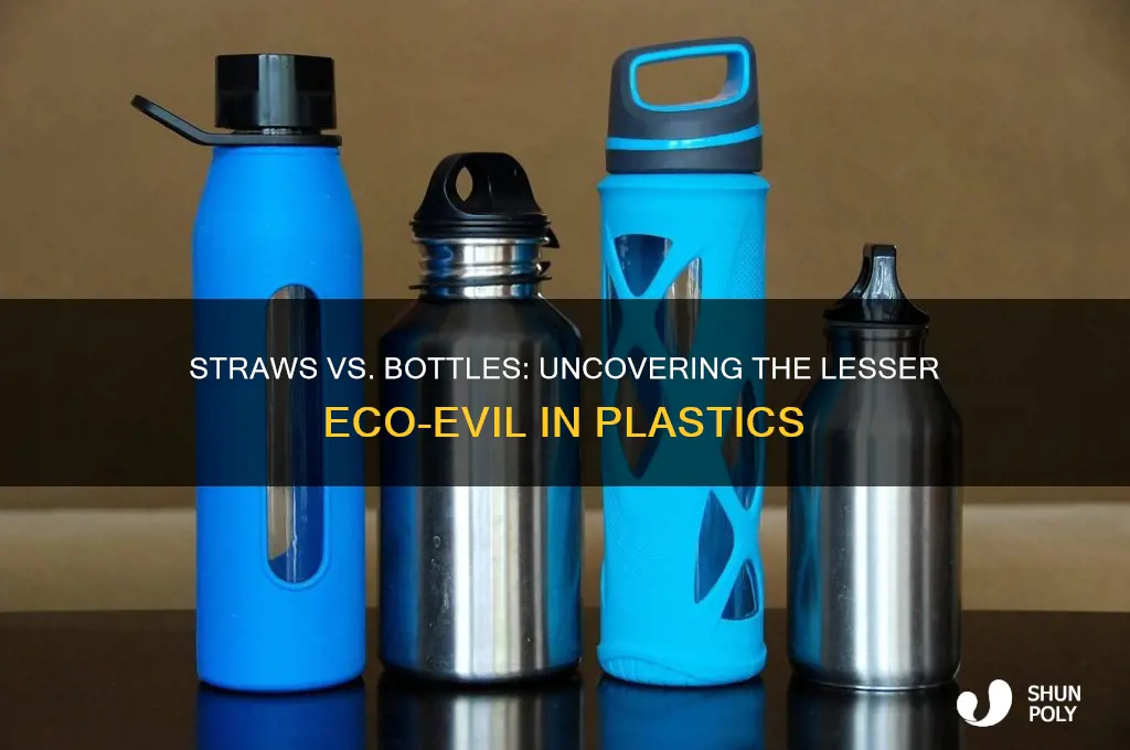 why are straws so bad vs plastic water bottles