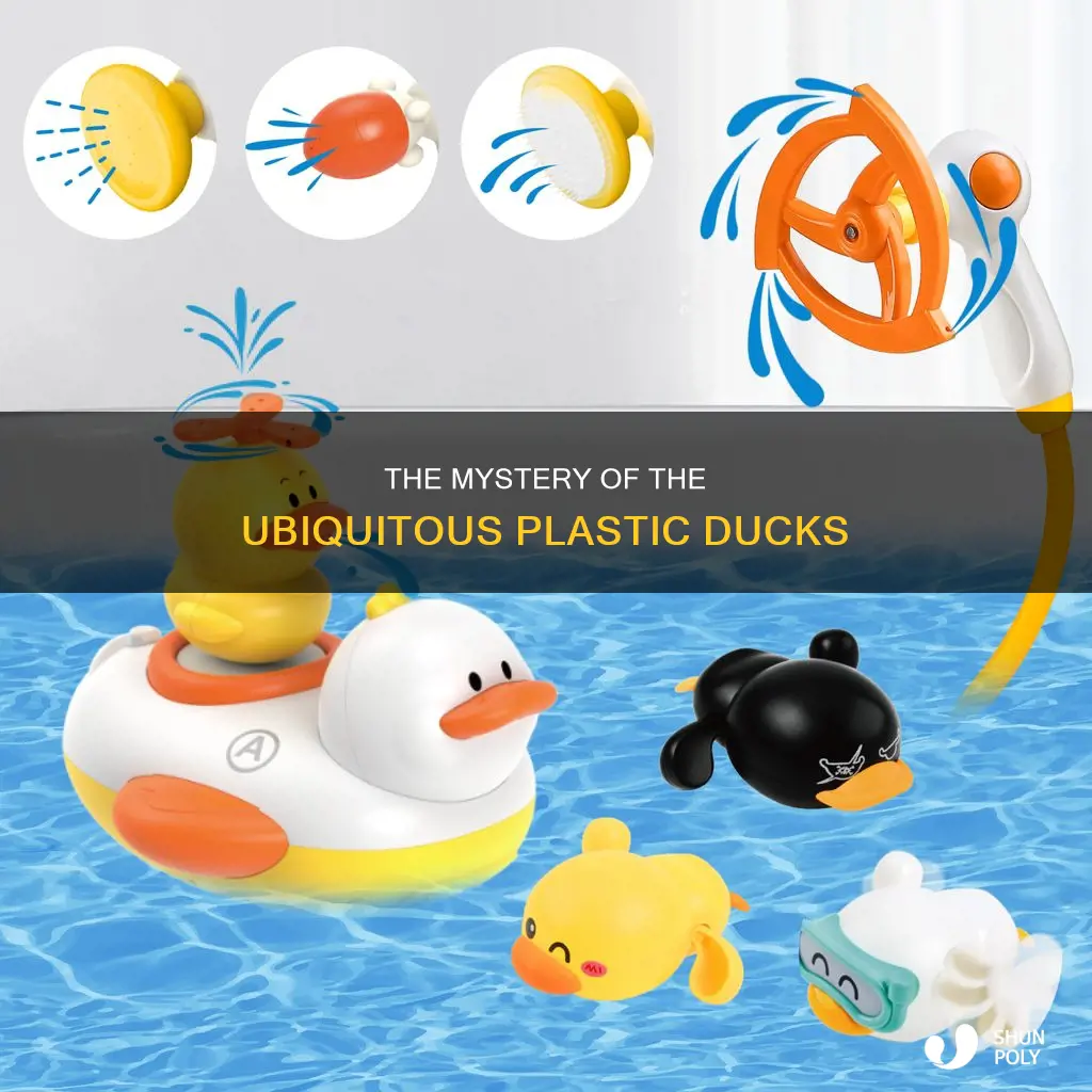 why are there little plastic ducks everywhere
