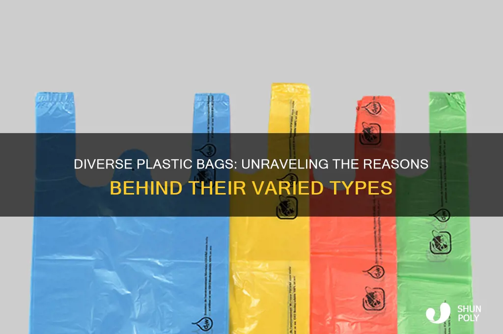 why are there so many different types of plastic bags