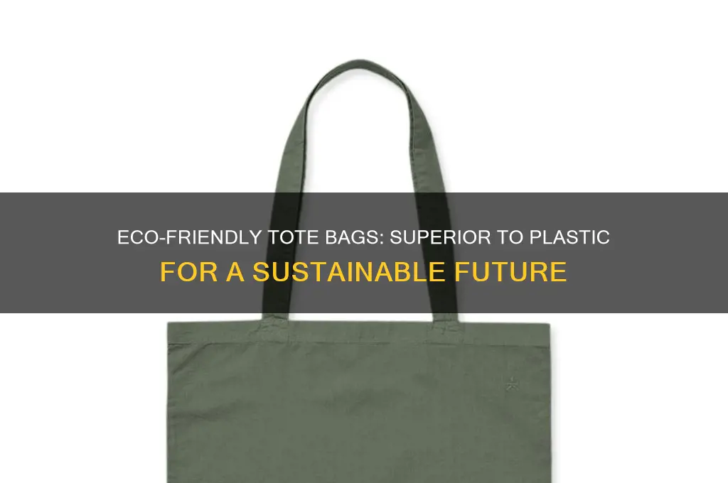 why are tote bags better than plastic bags