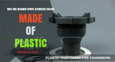 Why Wagner Spray Atomizer Valves Use Plastic: Key Benefits Explained