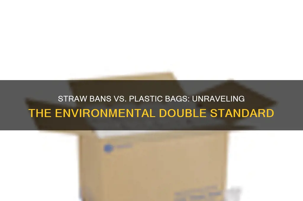 why ban plastic straws but not plastic bags