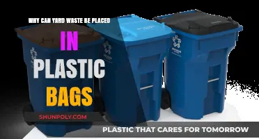 Why Yard Waste in Plastic Bags Harms Recycling Efforts
