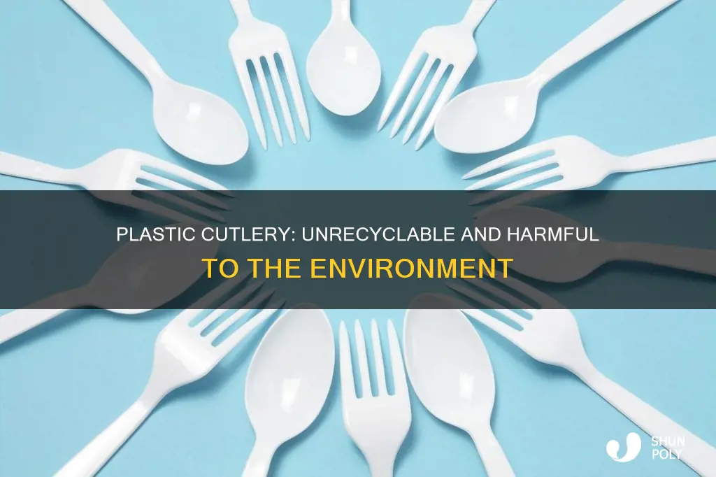 why cant plastic cutlery be recycled
