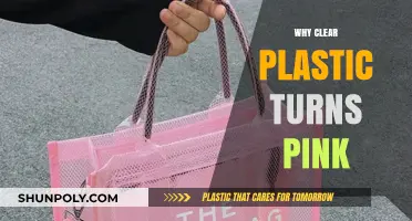 Why Clear Plastic Turns Pink: Unraveling the Chemical Mystery