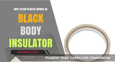 Clear Plastic's Surprising Role as a Black Body Insulator Explained