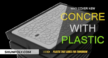 Covering Concrete: Plastic Protection for Fresh Cement