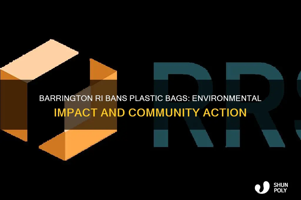 why did barrington ri ban plastic bags
