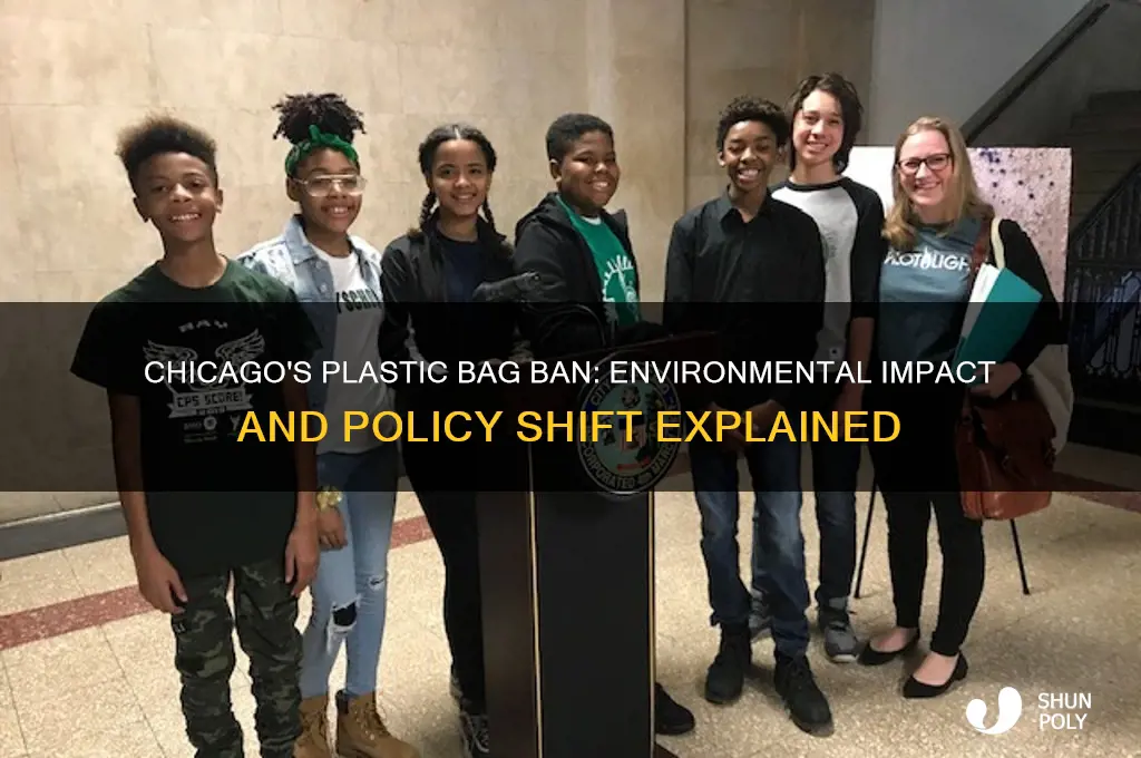 why did chicago ban plastic bags