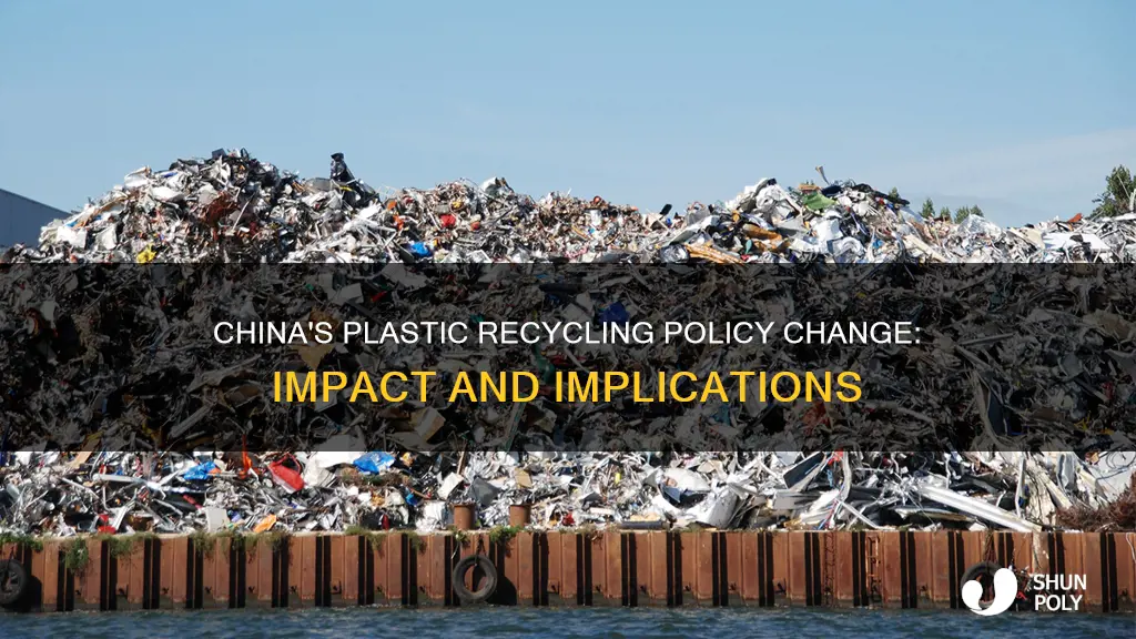 why did china stopped buying our recycling plastic
