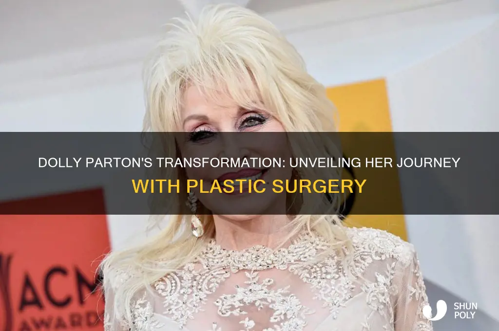 why did dolly parton start getting plastic surgery